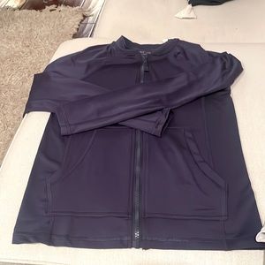 Long sleeve rashguard with pockets- Navy- Size L (12/14)- Cat & Jack